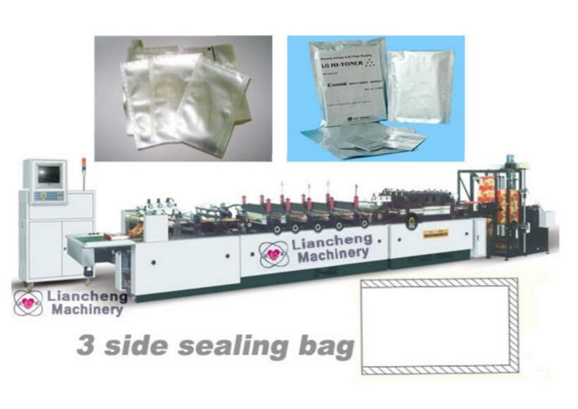 LC_400T 3 side sealing bag machine